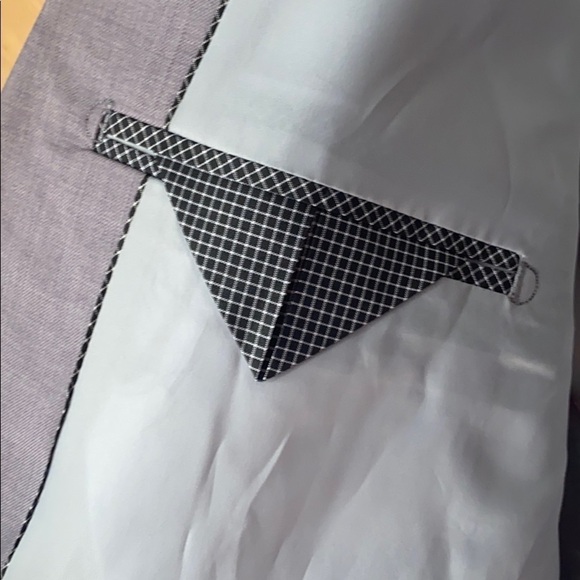 Men’s YFFUSHI Gray Suit Blazer size XL - Picture 10 of 13